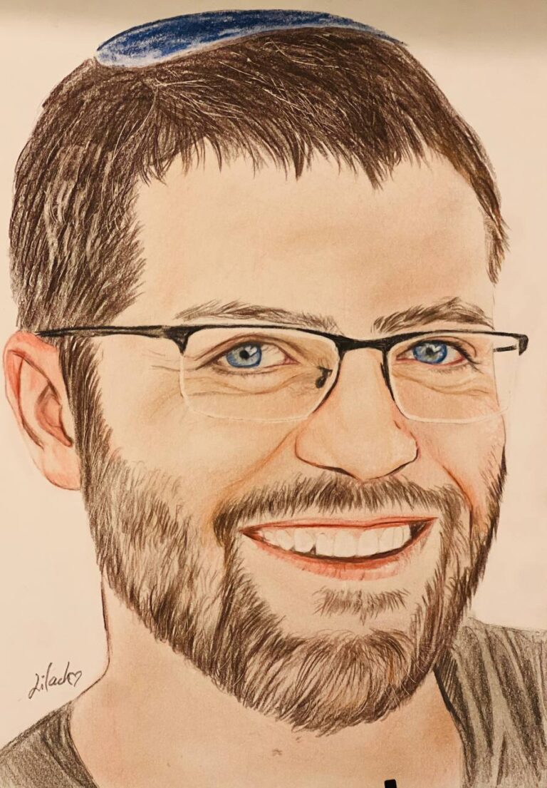 ציור של דובי מאת לילך קינן